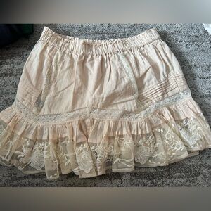 LoveShackFancy Pleated Skirt